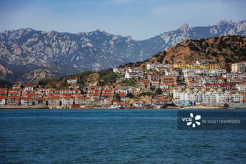 青岛渔村图片素材