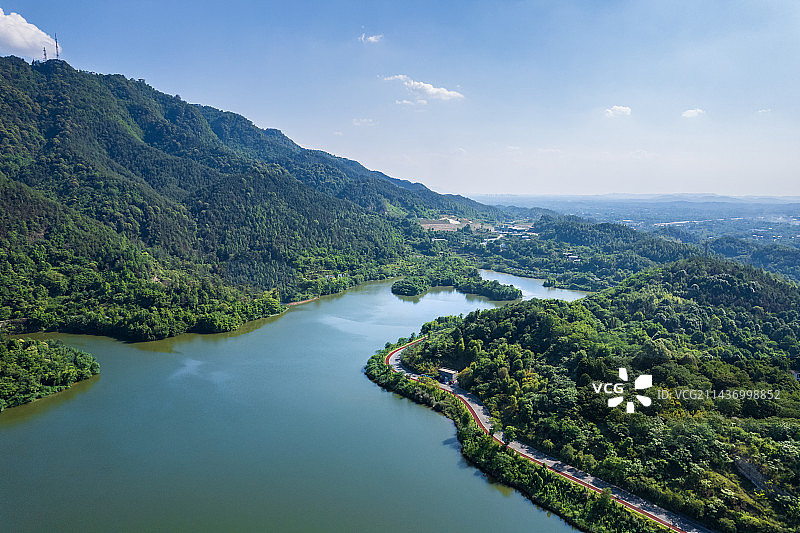 重庆铜梁玄天湖风景区图片素材