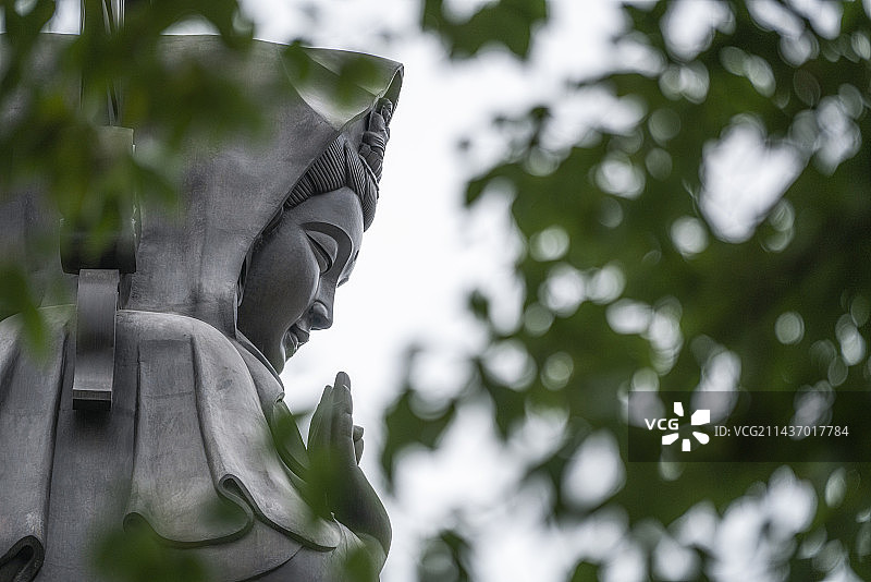 武汉 归元禅寺 双面观音图片素材