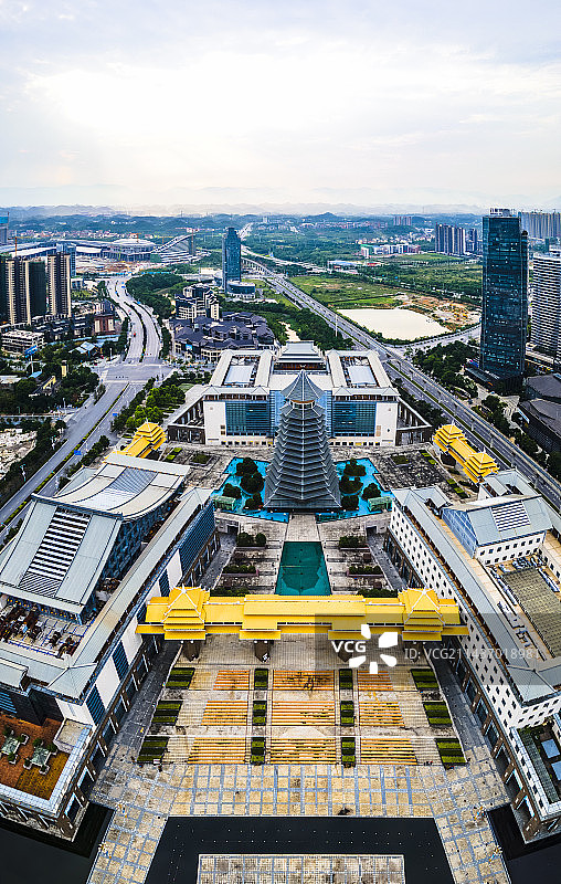 桂林市临桂区一院两馆图片素材