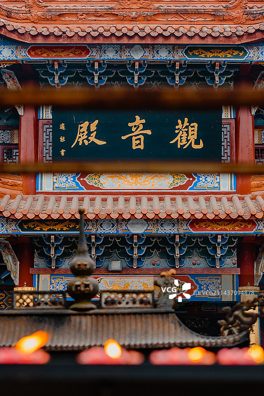 成都白云寺图片素材