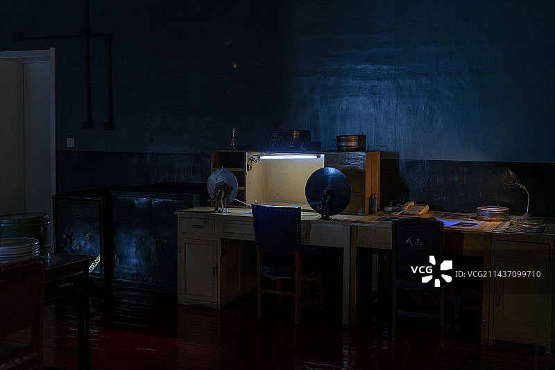 长春电影制片厂工作台图片素材