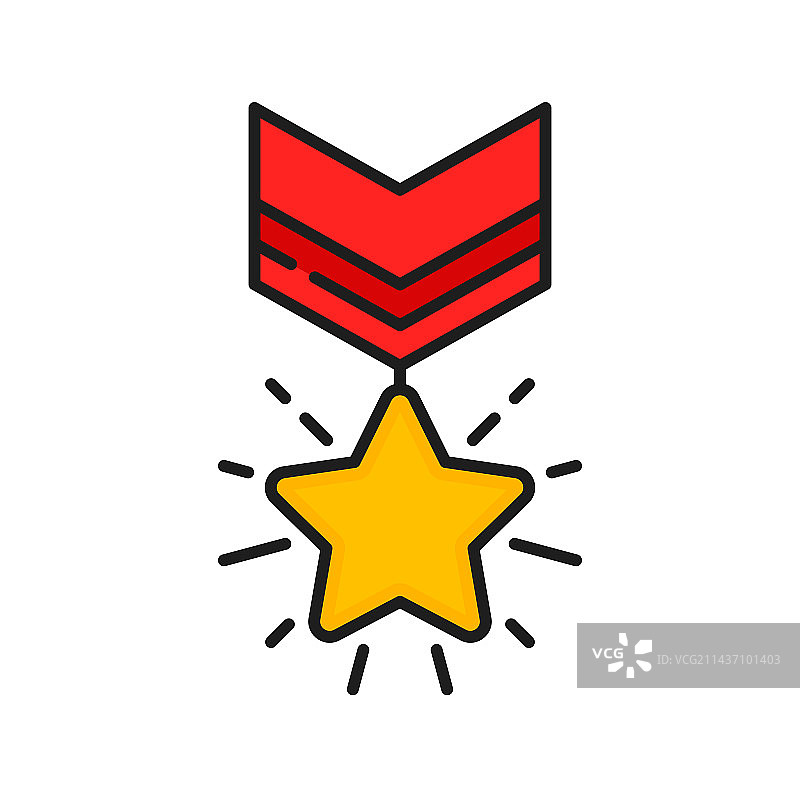 金色星星奖章图标忠诚奖励图片素材