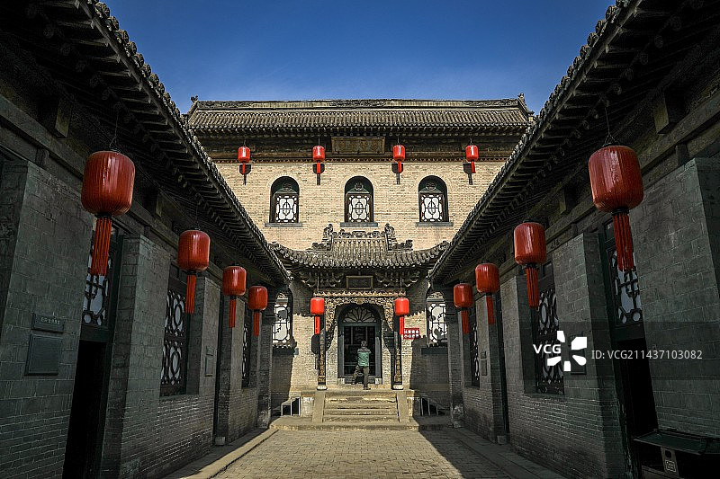 晋中乔家大院图片素材