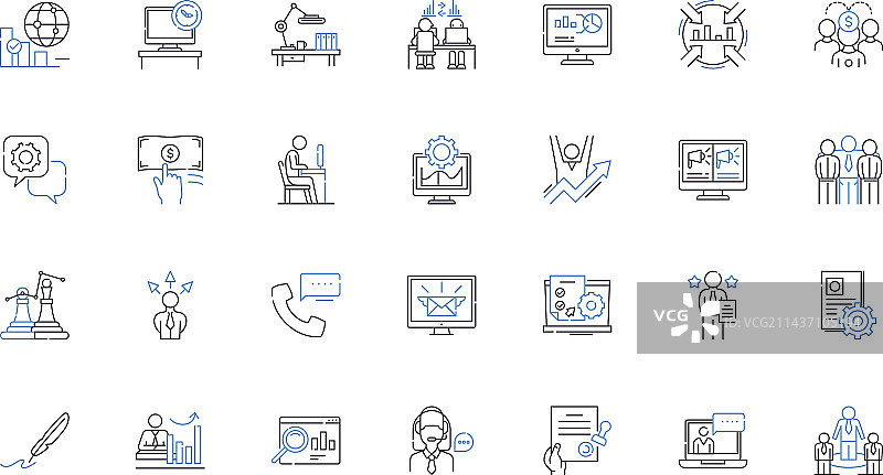 专辑发布上线线形图标合集图片素材