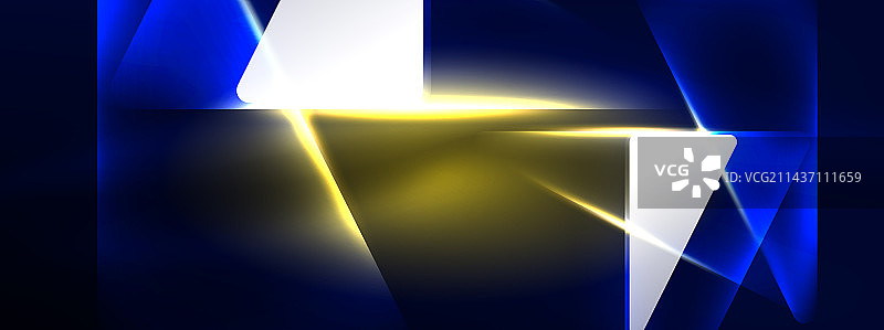 霓虹灯黑客几何背景虚拟图片素材