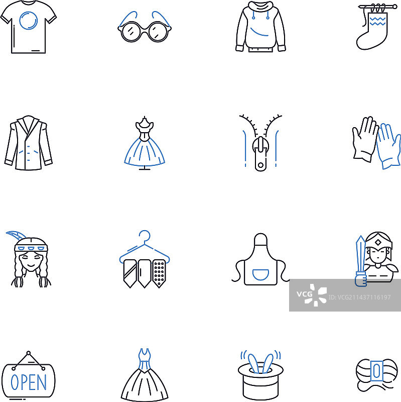 精美线条图标图片素材