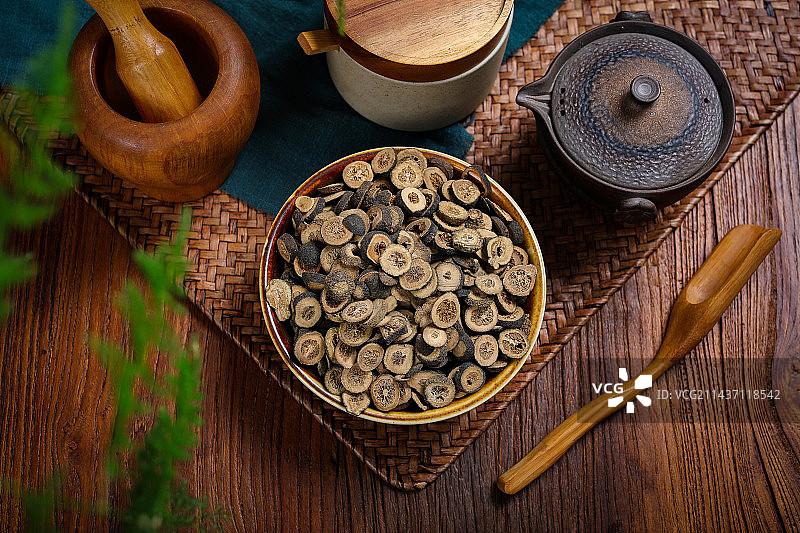 传统中医中草药材枳实图片素材