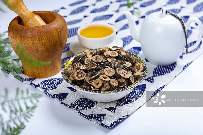 传统中医中草药材枳实图片素材