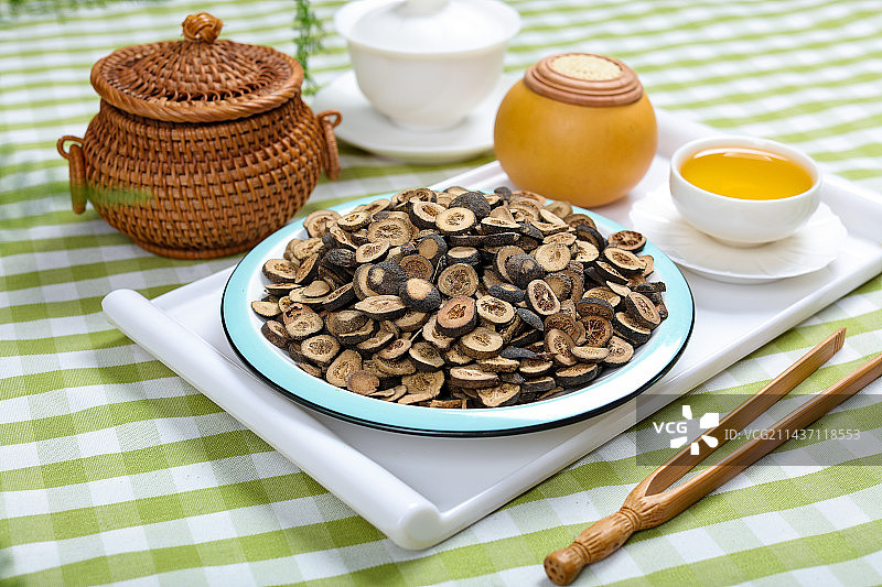 传统中医中草药材枳实图片素材