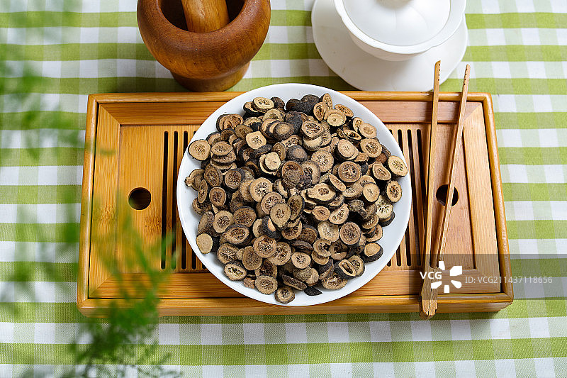 中国传统医学中医中药材枳实图片素材