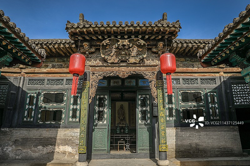 晋中乔家大院图片素材