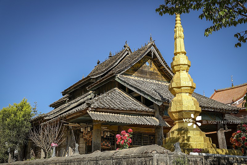 普洱市孟连县娜允古镇图片素材