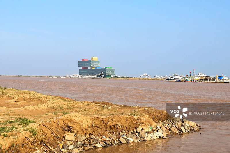 黄河远望楼图片素材