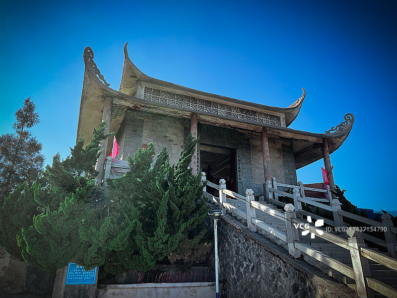 宁德周宁山区的仙风山顶图片素材