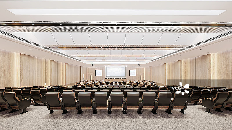 现代风格报告厅会议室图片素材