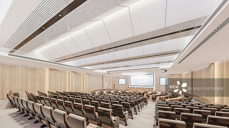 现代风格报告厅会议室图片素材