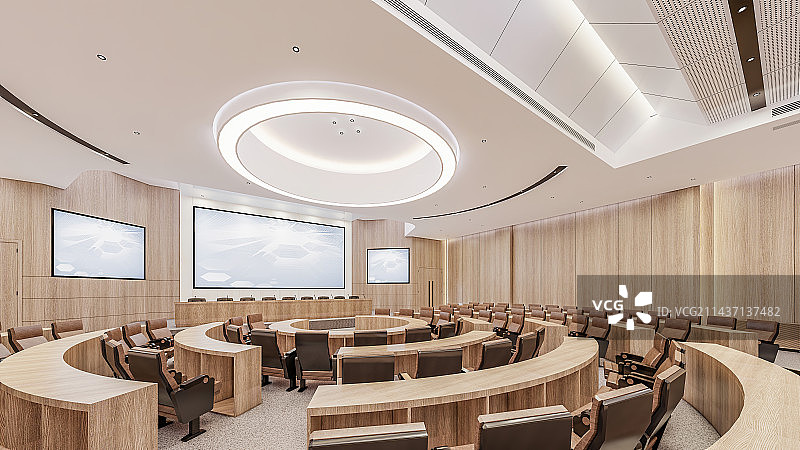 现代风格报告厅会议室图片素材