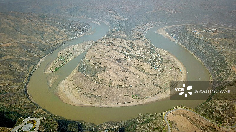 陕西延安延川乾坤湾图片素材