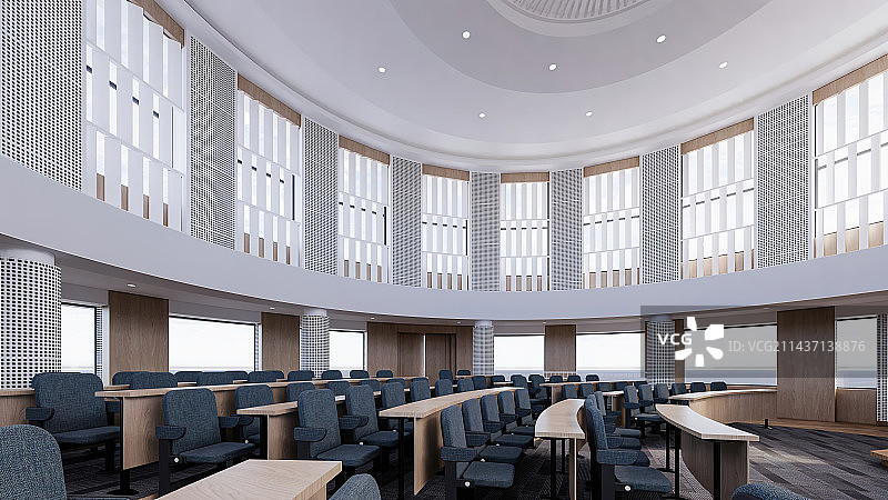 现代风格报告厅会议室图片素材