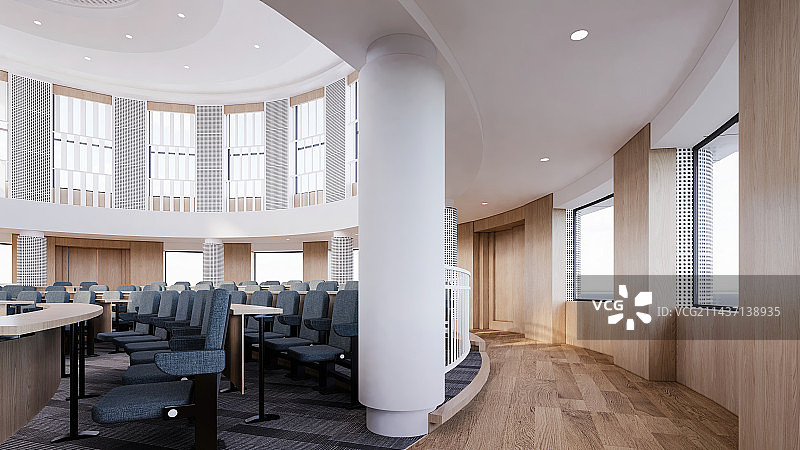 现代风格报告厅会议室图片素材