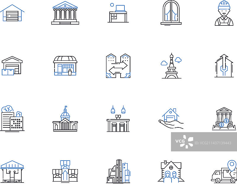 制图线条图标蓝图图片素材