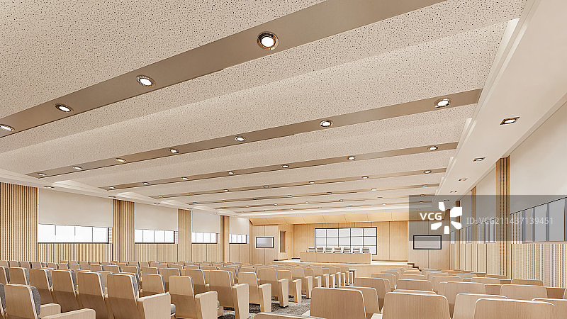现代风格报告厅会议室图片素材