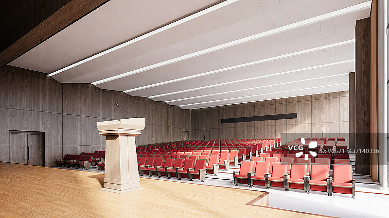 现代风格报告厅会议室图片素材