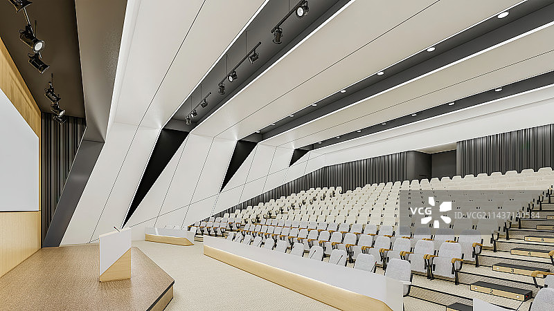 现代风格报告厅会议室图片素材