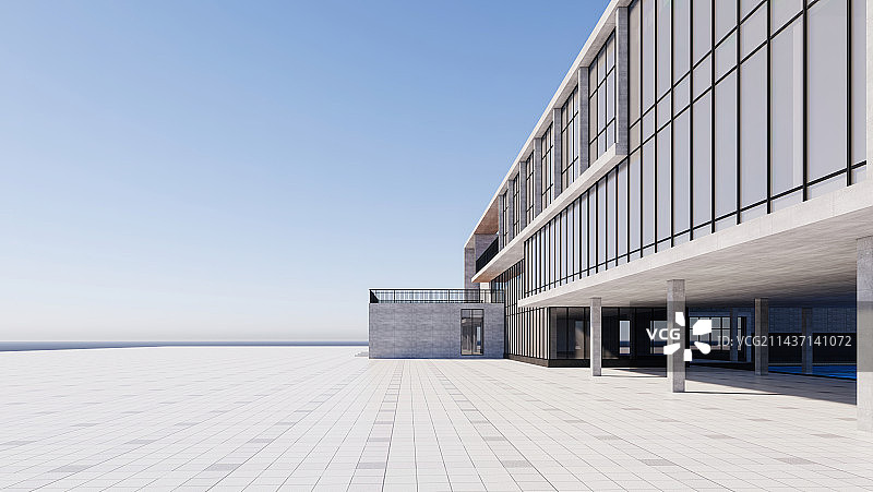 现代混凝土建筑图片素材