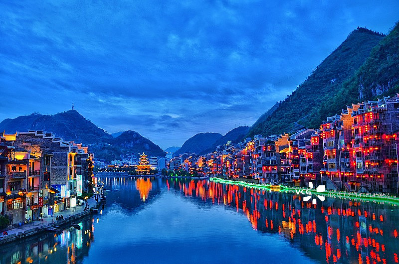 镇远舞阳河图片素材