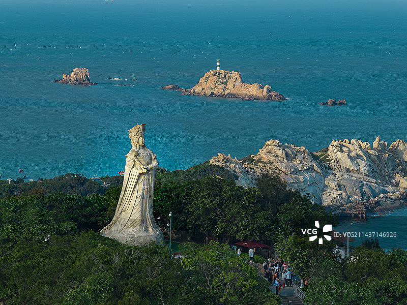 湄洲岛妈祖祖庙图片素材