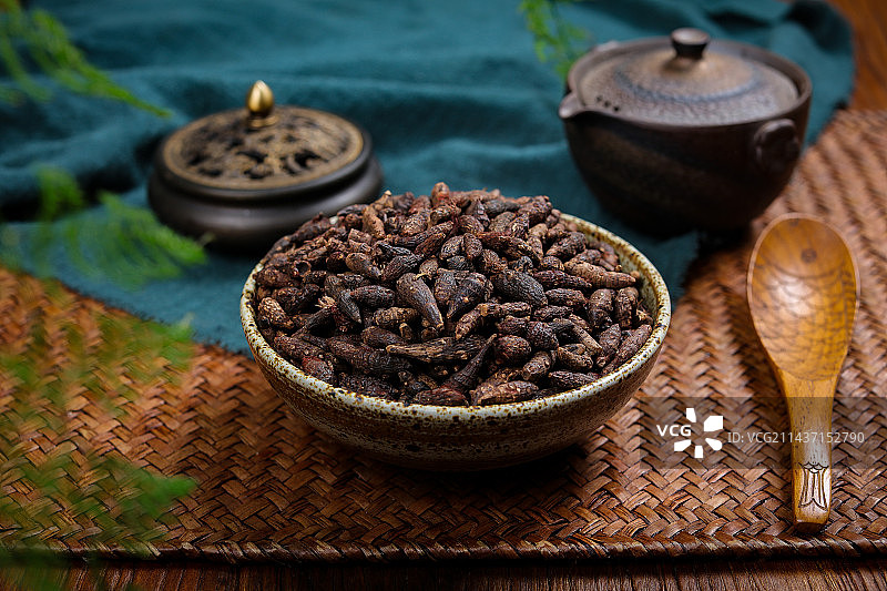 中医中草药材香附子图片素材