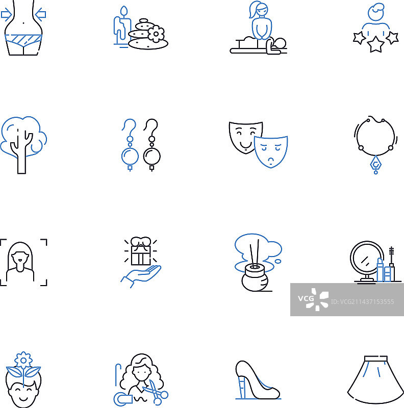 精致线条图标系列图片素材