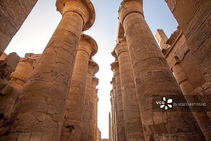 埃及卡纳克神庙图片素材