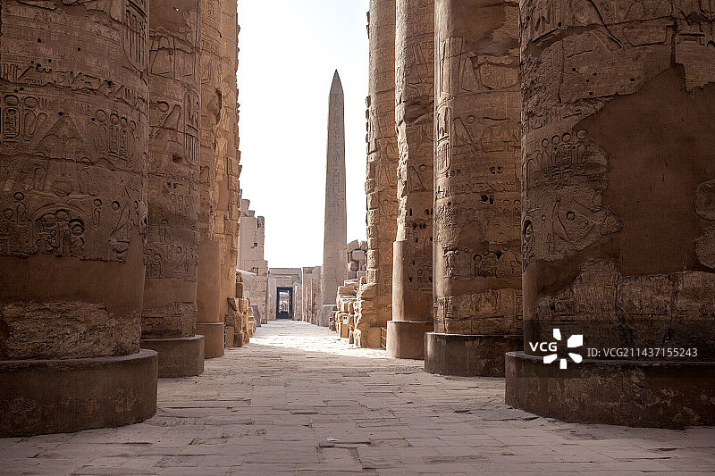 埃及卡纳克神庙图片素材