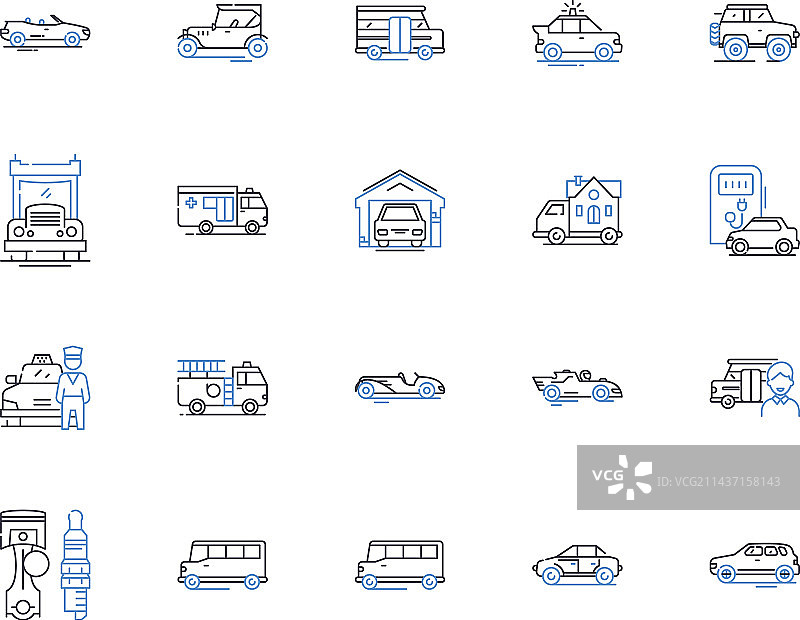 火车线路图标合集：机车铁路图片素材