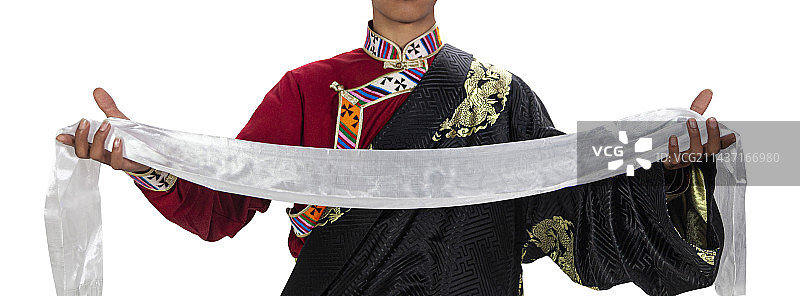 藏族风哈达图片素材