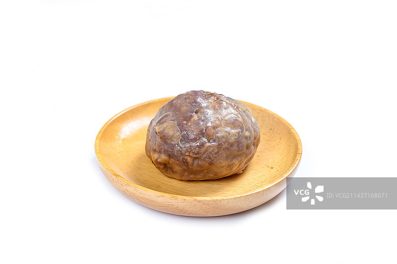地方特色美食小炒粘豆包图片素材