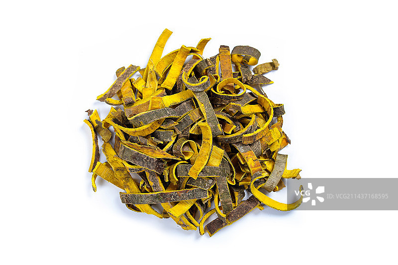 药用植物中医药材黄柏图片素材