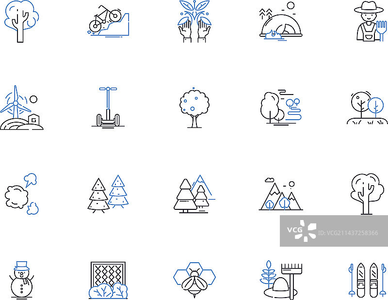 碳线条图标合集：石墨烯与钻石图片素材