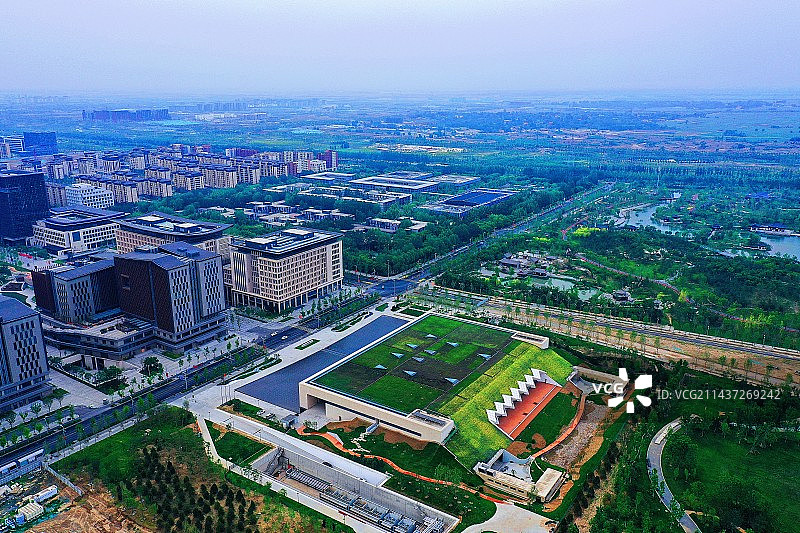 雄安新区悦容公园占地1000亩悦心湖、悦心岛、悦心广场、悦心花园景观文化内涵  （一步一景美如画）图片素材