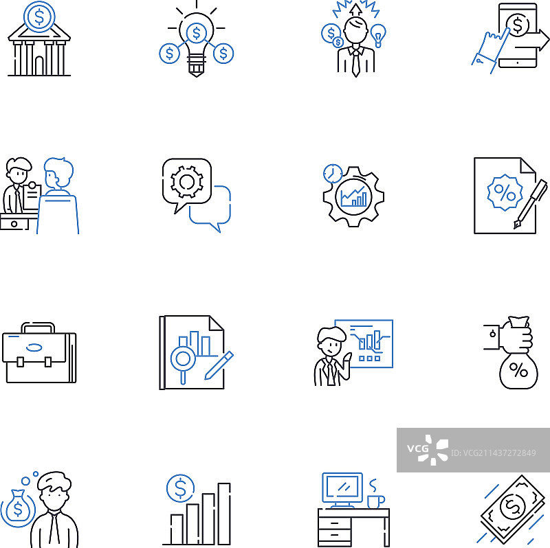 库存清单系列图标图片素材