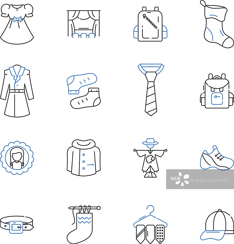 高级时装系列图标图片素材