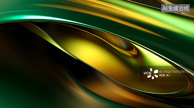【AI数字艺术】3d渲染彩色流线风格抽象未来波浪曲线壁纸图片素材
