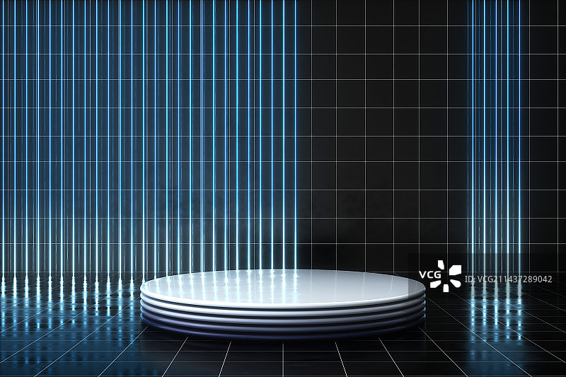 3D电商物品展示台图片素材