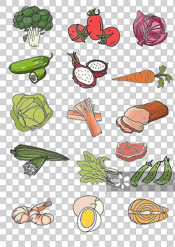 食物小元素图片素材