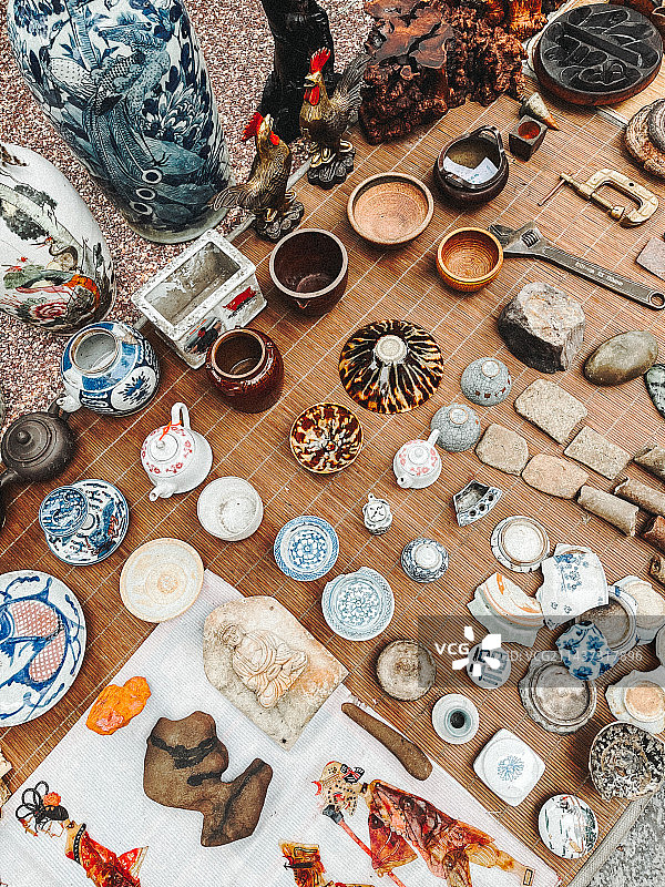 景德镇古玩市场（鬼市）图片素材