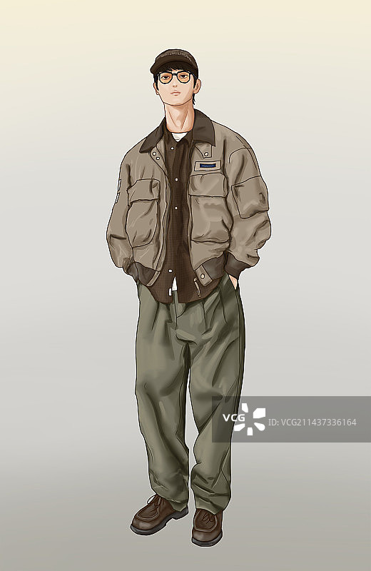 人物插画图片素材