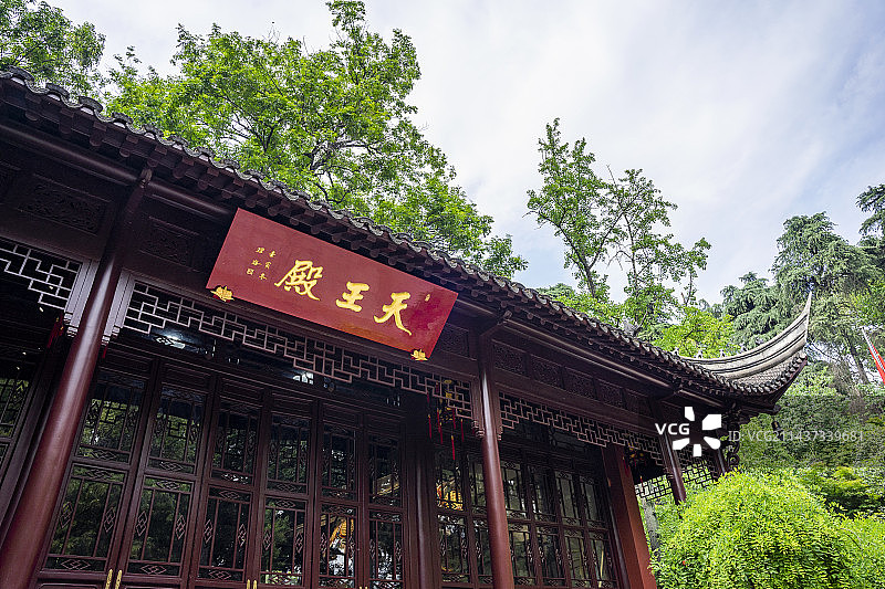 南京清凉山公园清凉寺天王殿图片素材